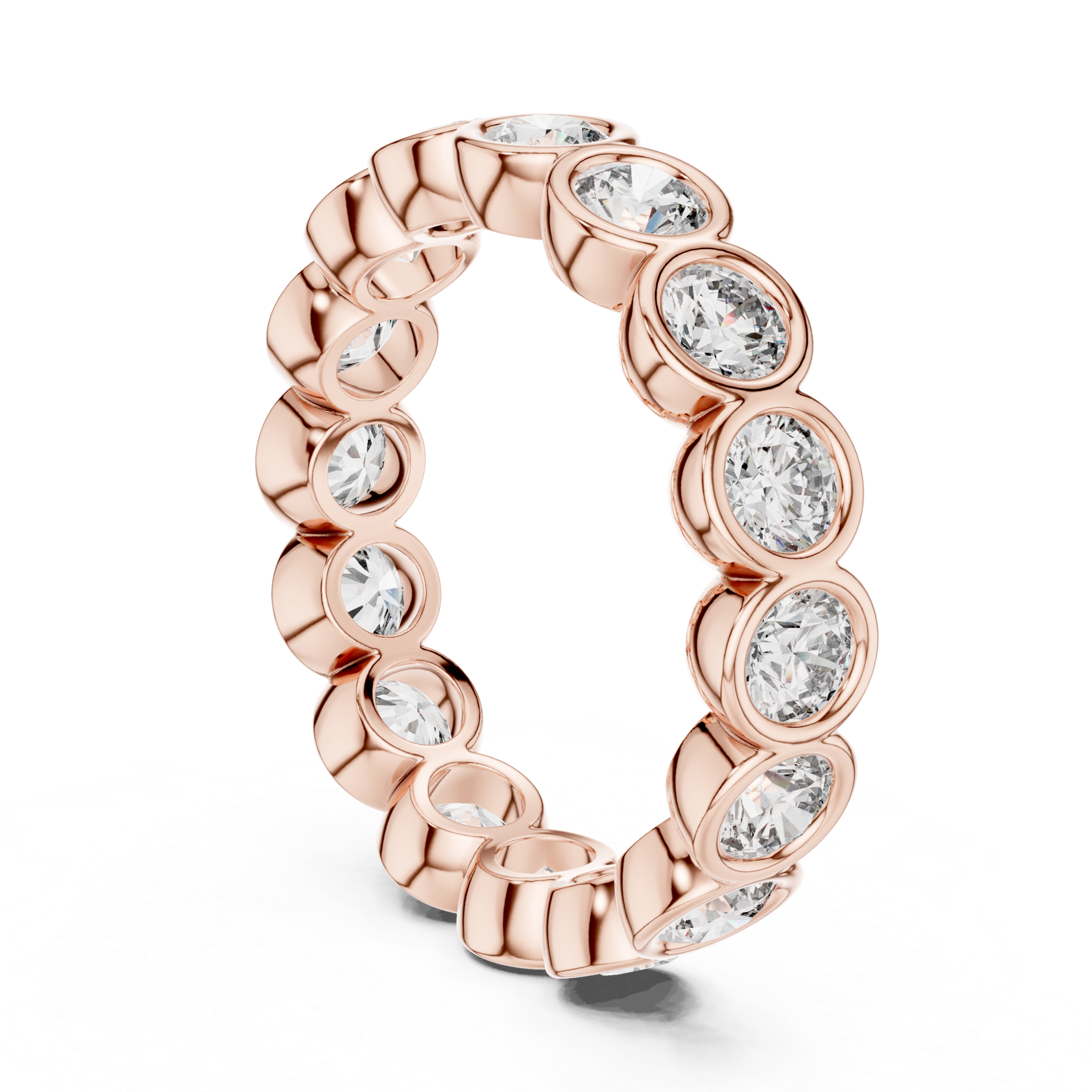 DDLR-216@R-viwe1-scaled-1.png Round Brilliant Diamond Eternity Ring - Image 1
