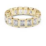 Emerald Cut Diamond Eternity Ring